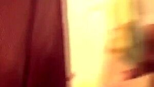 chasity gives blowjob up close, clothes ripped and teasing