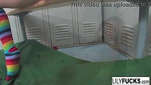 Sexy Lily Plays Wet Pussy