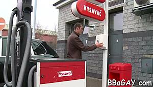 I love sloppy gay blowjob sex