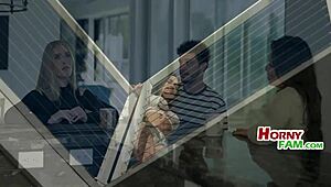 Step Mom Supports Sex For Cash Voyeur