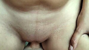 Stepsister’s close-up POV blowjob and wild cowgirl pussy pounding.