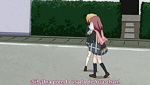 sakura trick 07 cute girls kiss and touch in anime hentai