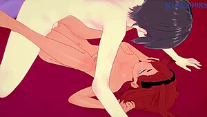 suletta mercury and renee costa in intense gundam witch from mercury hentai sex