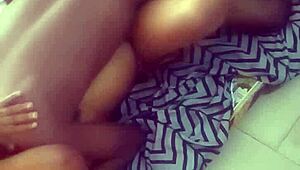 She moans during homemade anime orgasm