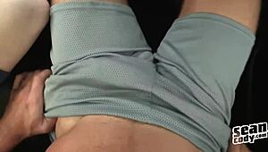 sean shaw takes deep bareback assfuck from hunk