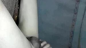 anh trai's small long cock in action.