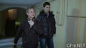 Bold Stunning Teen Girl Dominates Wild Group Creampie Action