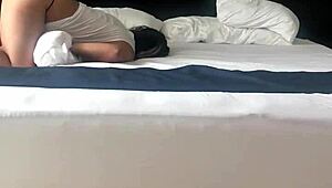 Steamy Encounter Unfolds in a Hotel Room