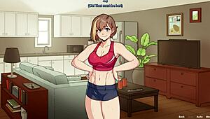 Amy Meets Special Roommate In Shower