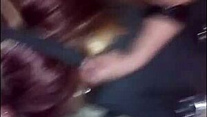 Bondage board keeps this mature babe bound and blindfolded for interracial doggystyle pounding