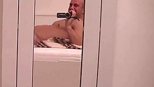 cock hungry luka loves sucking angelos delicious tool in pov european scene