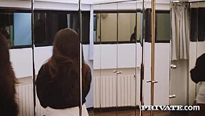 Wow, Private com star Ariana Van X sucks hard dick like a total pro