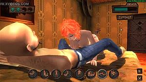 whores get wild in this crazy 3d hentai group game