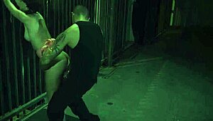 nympho in glasses gets dominated