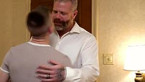 man, stepnephew and stepdaddy getting wild with taboo anal