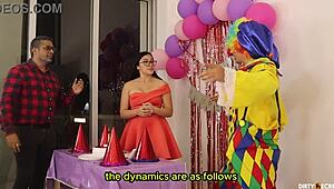 hey, wanna see me bang the birthday girl at her dad's place?