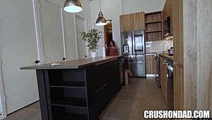 Stepdad Punished Stepdaughter Xxlayna Marie Over Speeding Ticket with Hardcore Teen Action