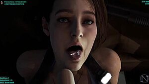 Jill Valentine, ready for S.T.A.R.S interrogation in Resident Evil parody by Niisath? Tell us now!