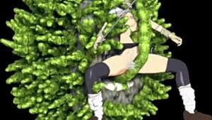 Super Yaeko engages in erotic action in this hentai gallery