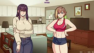 Amy Meets Special Roommate In Shower