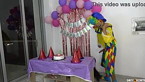 hey, wanna see me bang the birthday girl at her dad's place?