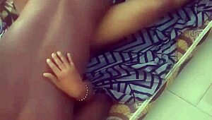 She moans during homemade anime orgasm