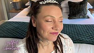 Кремпай для беременной невестки перед свадьбой