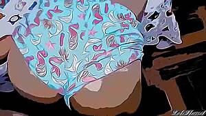 My pervert stepdad forces me to do stuff I don’t want, help me mom part 1 cartoon version 😢