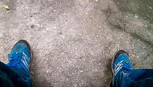 Hey, This Gay Brazilian Guy Is Masturbating In The Woods. So Relaxed And Free.