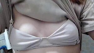 Lovely Filipina Teen Flashes Natural Tits and Tight Pussy