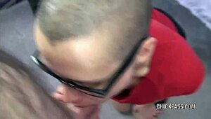 Nerdy Slut Shelly Keeps Her Glasses On While Sucking Dick