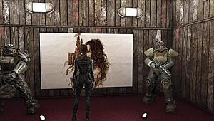 Fallout 4 features cute brunette in special wardrobe.