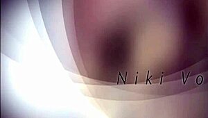 흑인 걸스, 핑크 구멍에 세게 박힘, 털난 도기 액션