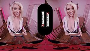 Spider Gwen Blows Mind With Mouth And Pussy