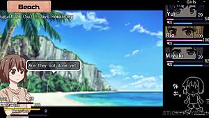 summer memories - full ryu final story - big tits blonde step-sister gets her pussy destroyed hentai sex game - part 1