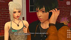 my bully lover gameplay with student slut in dress part 20