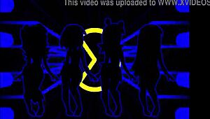 Pacman Ghost Girls Perform Dance