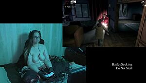 The sequel of Naked Alan Wake playthrough with comments and beautiful women