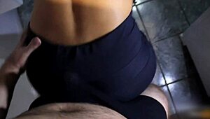 I can't stop dry humping in leggings until I cum in my pants. Spandex clings tight as I grind hard for that intense orgasm.