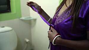 Desperate Indian wife craves hardcore blowjob and cumshot action.