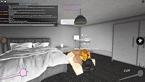 in roblox porn, this whore gets blowjob, bent over doggystyle, cowgirl riding on monster big black cock
