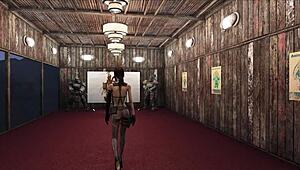 Fallout 4 features cute brunette in special wardrobe.