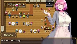 Philana Enters Witch's Castle, Finds Suspicious Men In Hentai Fetish Scene With Big Ass And Tits.