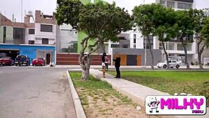 teaching how to fuck a peruvian street vendor kari