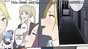 i-i'm at imaizumi's house for gals gathering 7