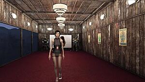 Fallout 4 features cute brunette in special wardrobe.