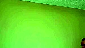 Bondage wife sucks and licks balls while bound in panties