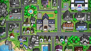 Summertime Saga: Watching Mature Jamie Bathe in the Shower