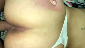 Neighbor With Huge Ass And White Thong Fucked Doggystyle