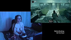The sequel of Naked Alan Wake playthrough with comments and beautiful women